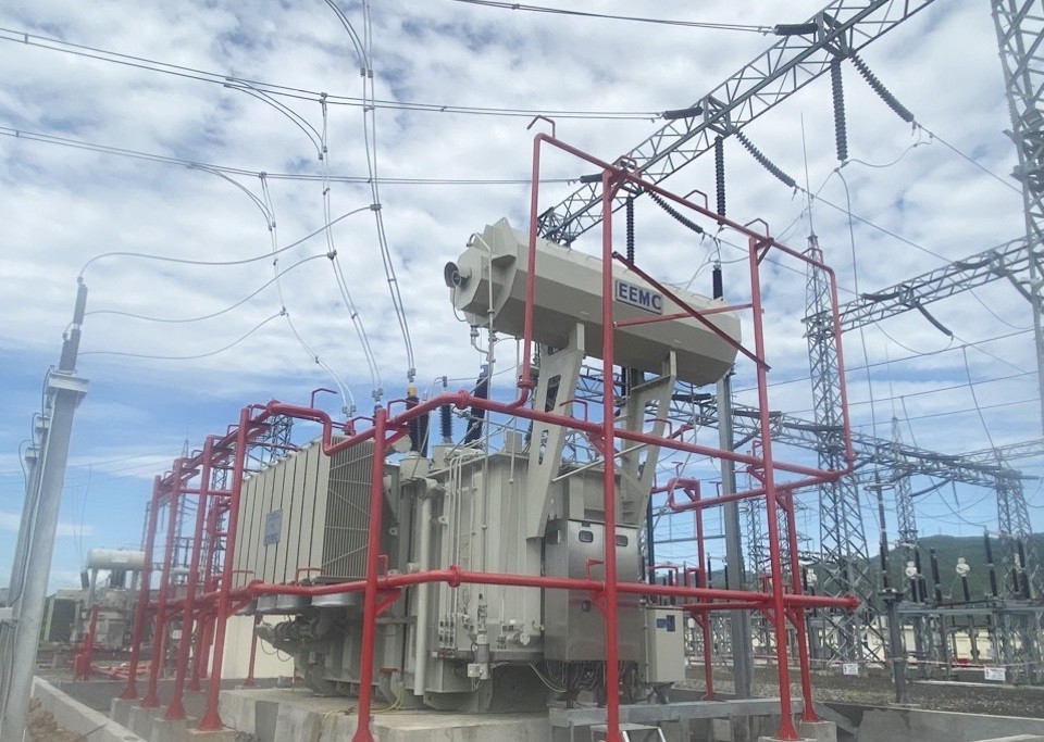 Đóng điện dự án nâng công suất Trạm biến áp 220kV Tuy Hòa