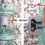 Bát Cách Điện Thủy Tinh 24kV